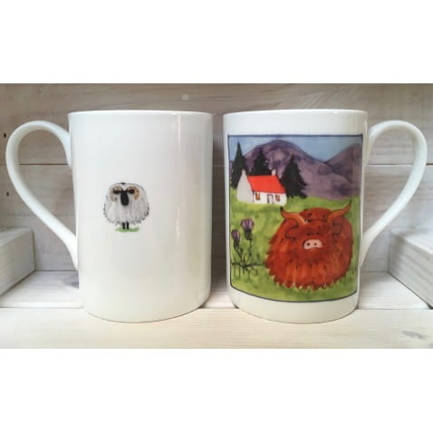 Highland Cow mug